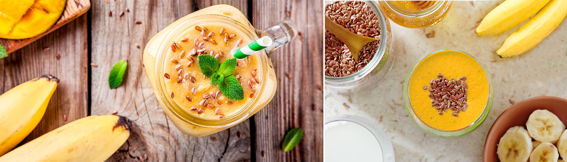 Banana Flaxseed Smoothie