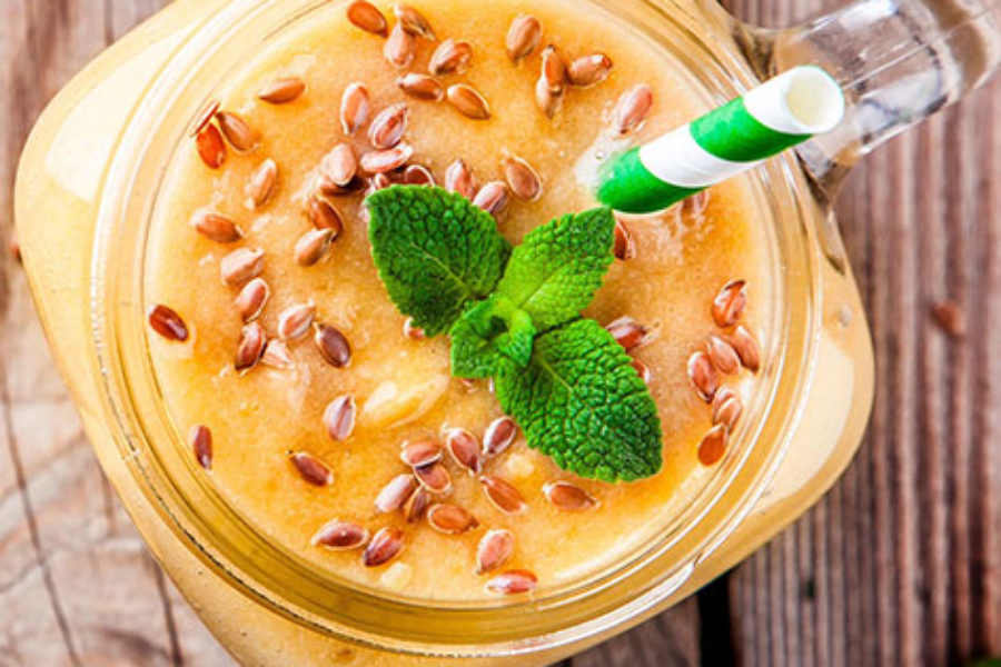 Banana Flaxseed Smoothie