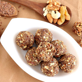 Healthy Flax seeds laddu