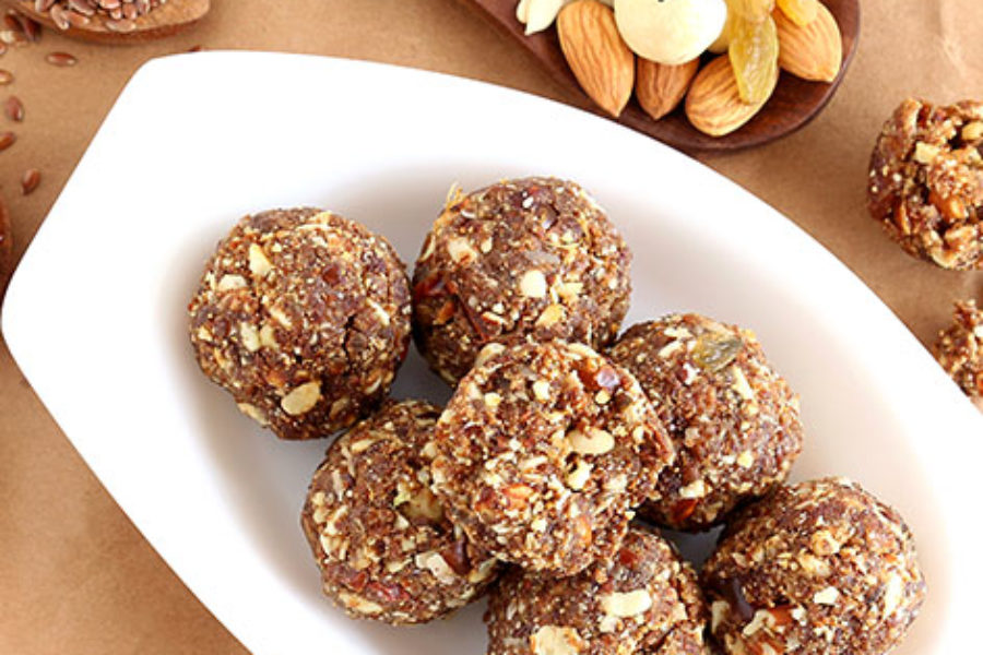 Healthy Flax seeds laddu