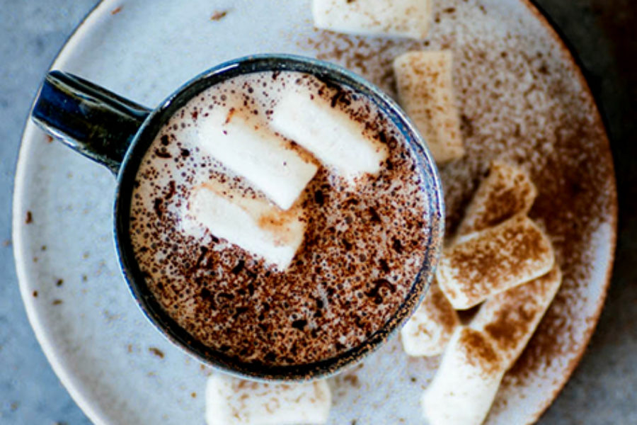 Tahini Hot Chocolate