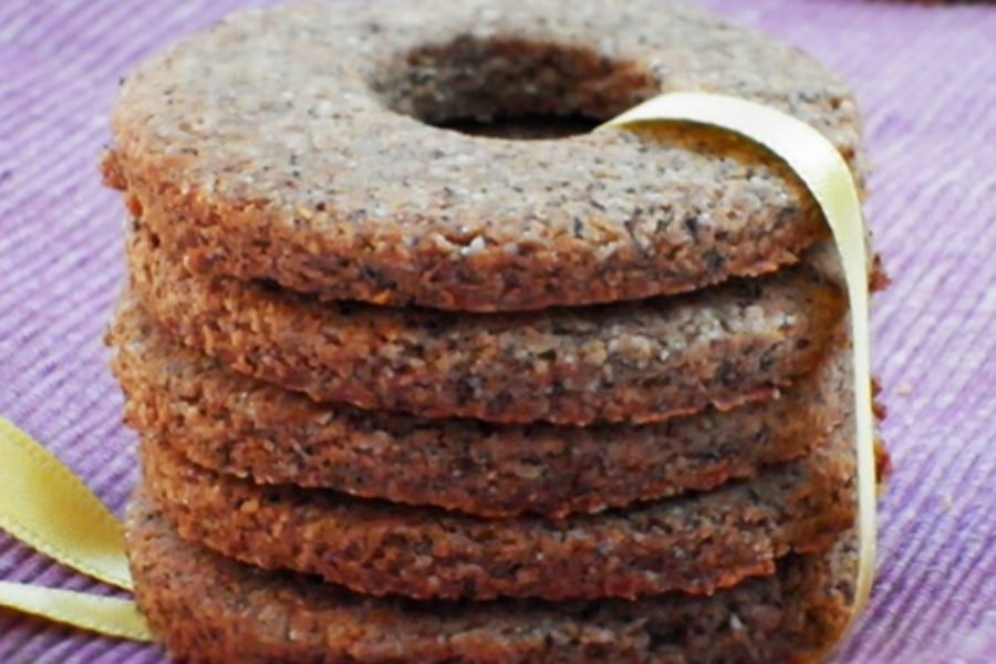 Low Carb Buckwheat Vanilla Cookies
