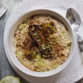 Coconut Porridge with Caramelized Banana