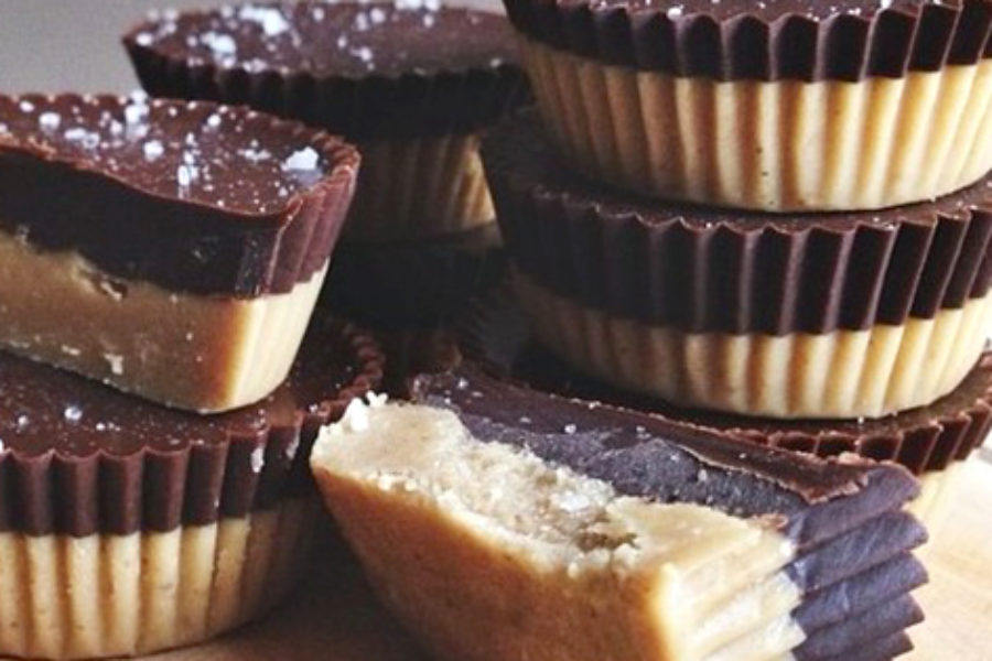 Cashew Butter Caramel Cups