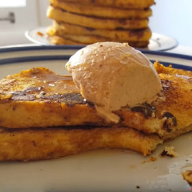 Pumpkin Spiced French Toast