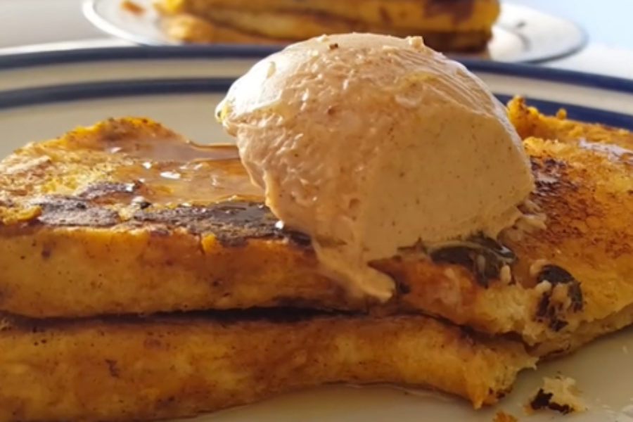 Pumpkin Spiced French Toast