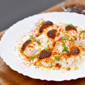 Moong Dal Dahi Vadas