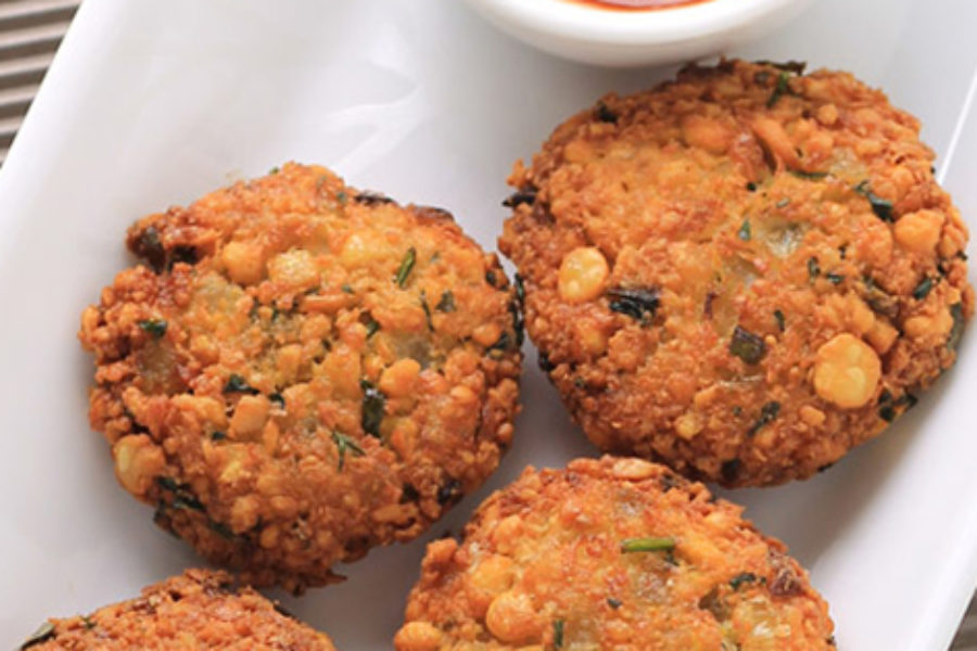 Baked Masala Vada