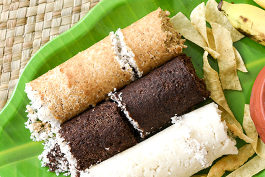 Red Rice Puttu