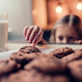 Jaggery Chocolate Butter Cookies