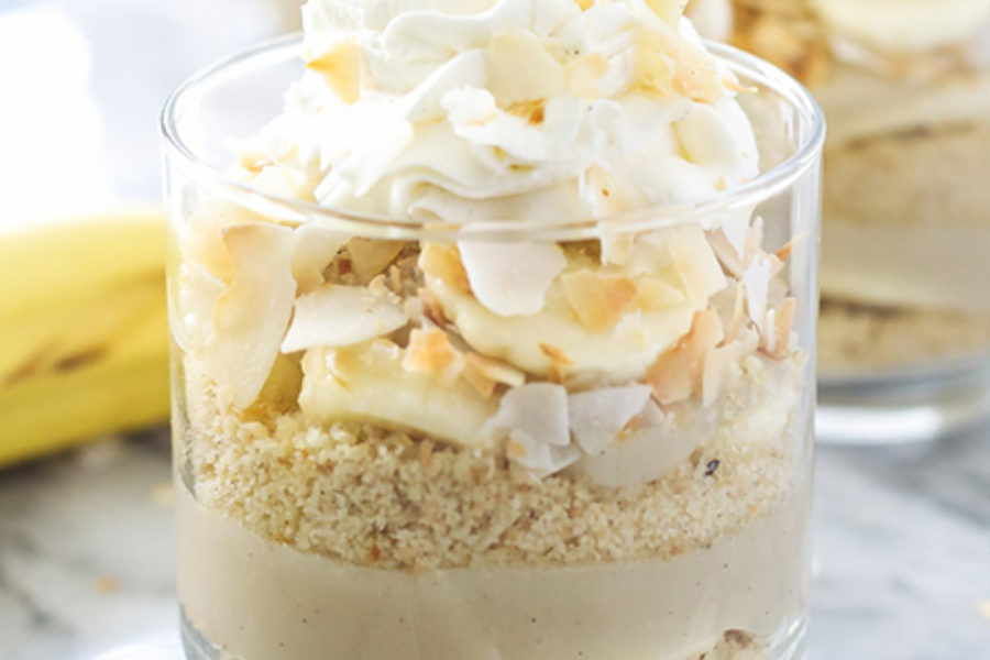 The Banana Coconut Cream Parfait