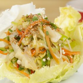 Vegetarian Lettuce Cups